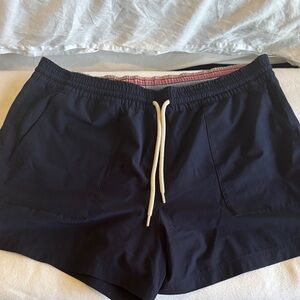 Faherty all day Multicolor Waistband Navy Shorts